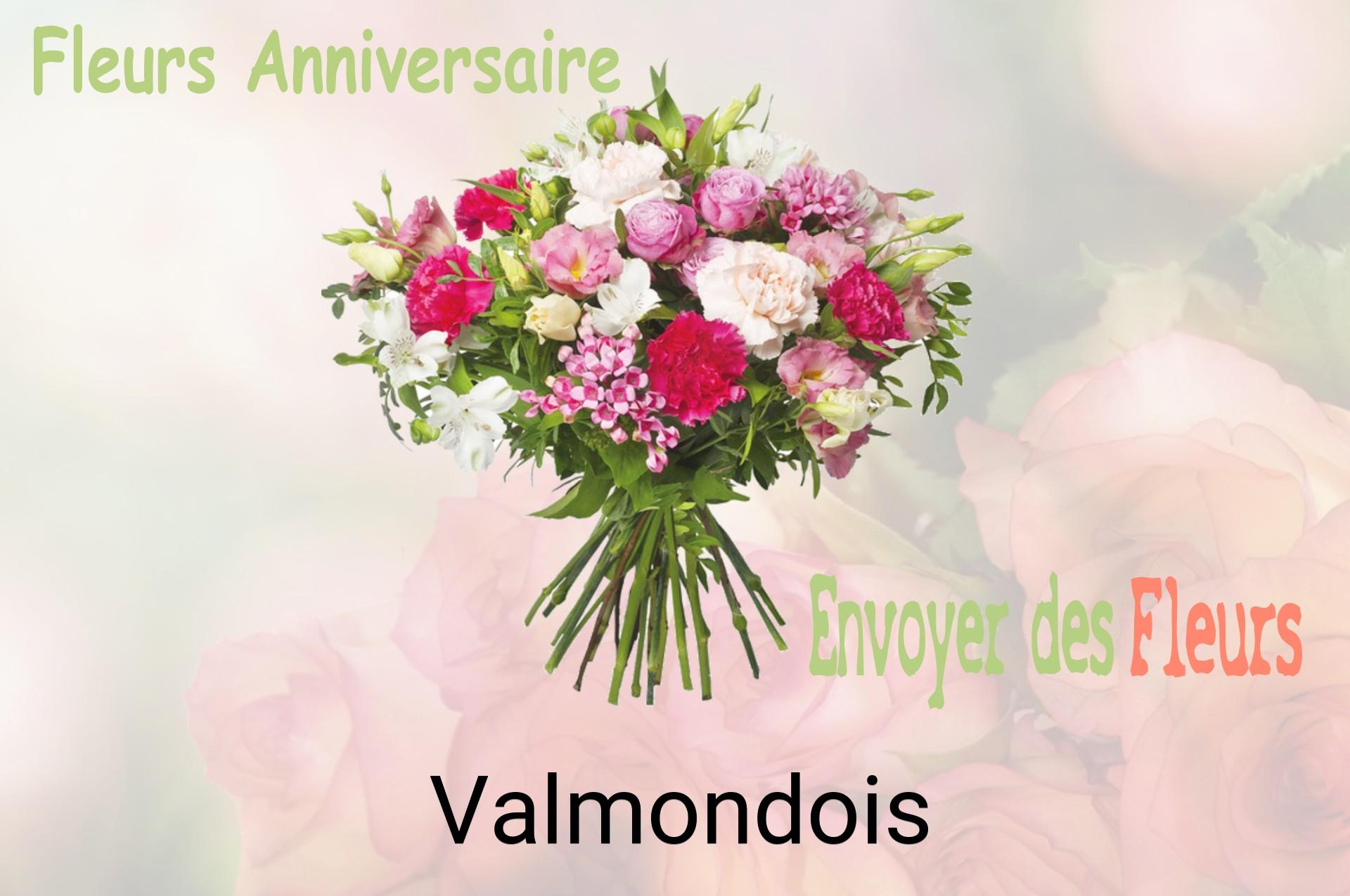 Bouquet de fleurs d’anniversaire livré à Valmondois